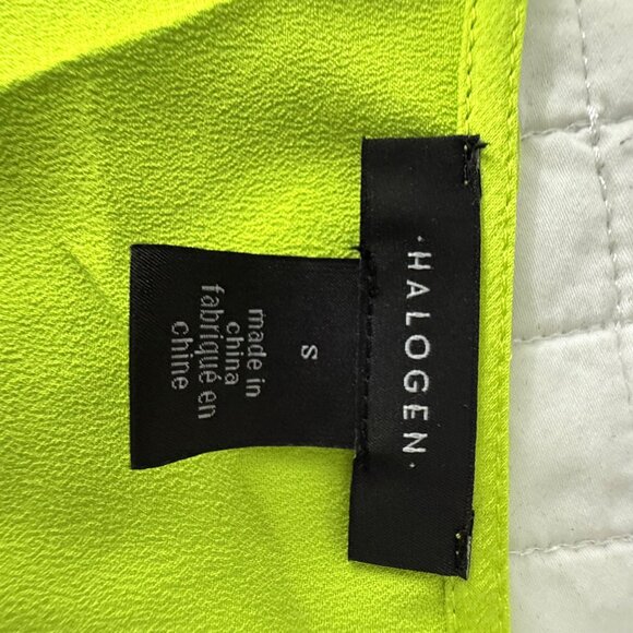 Halogen Womens Neon Button-Up Blouse S - Picture 5 of 11